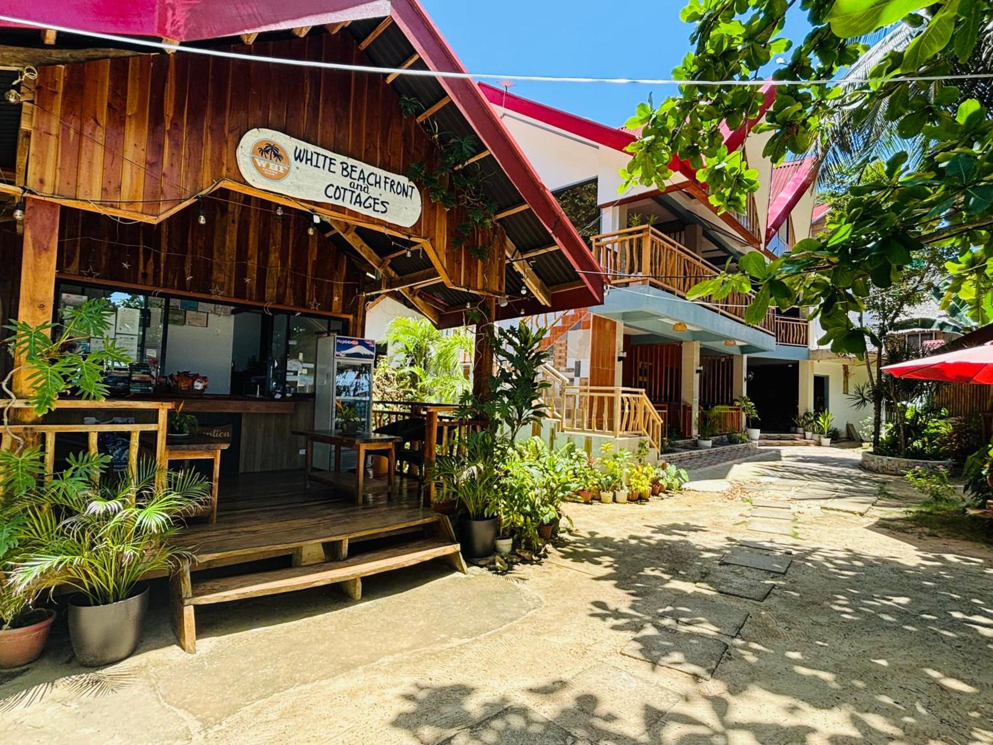 White Beach Front&Cottages Buruanga Exterior foto